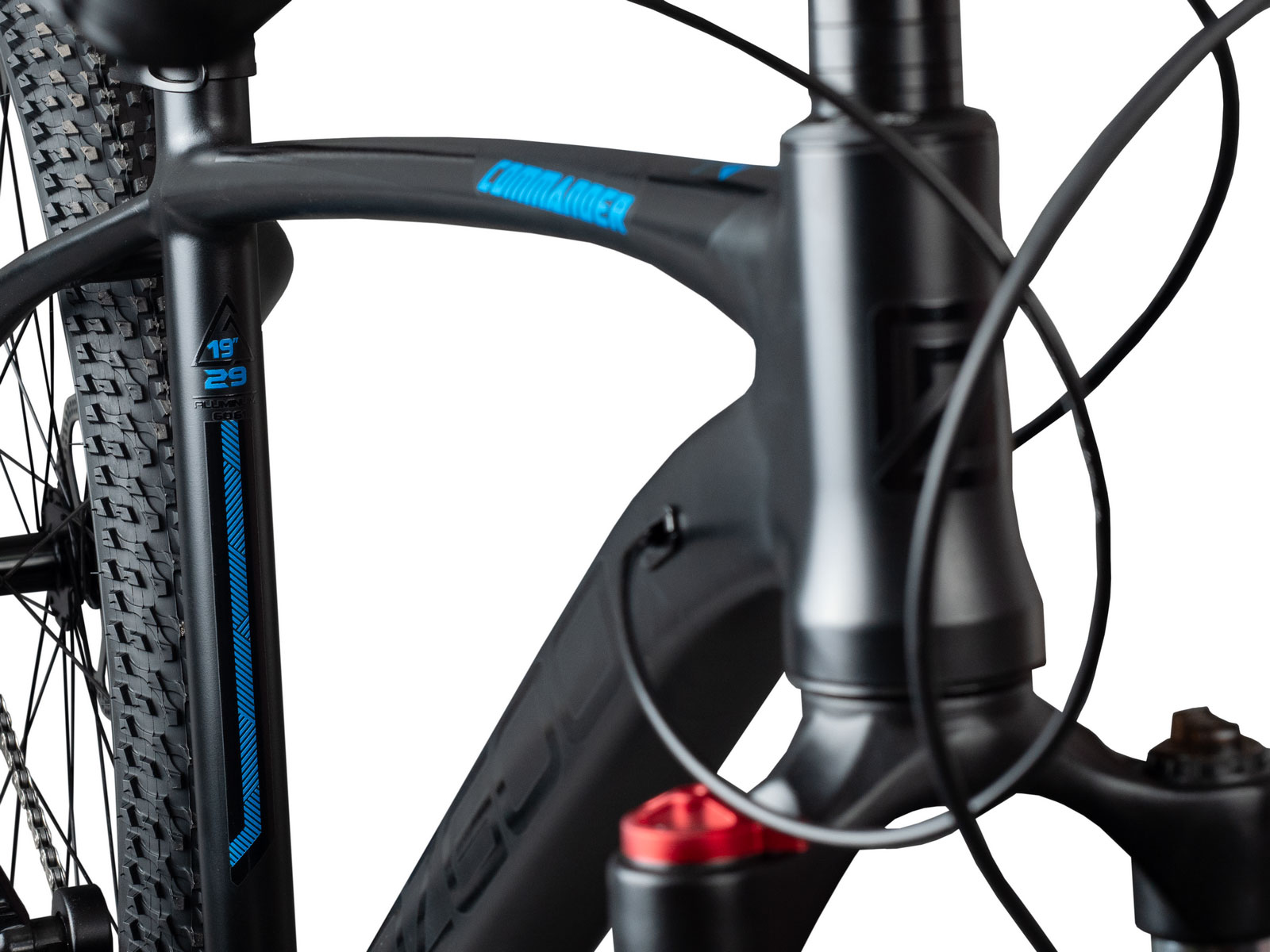 Велосипед Bozgoo Commander 29 black/blue | veloRu - официальный дилер в России