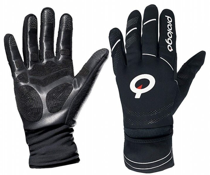 Велоперчатки Prologo Winter Logo Black / White | veloRu - официальный дилер в России