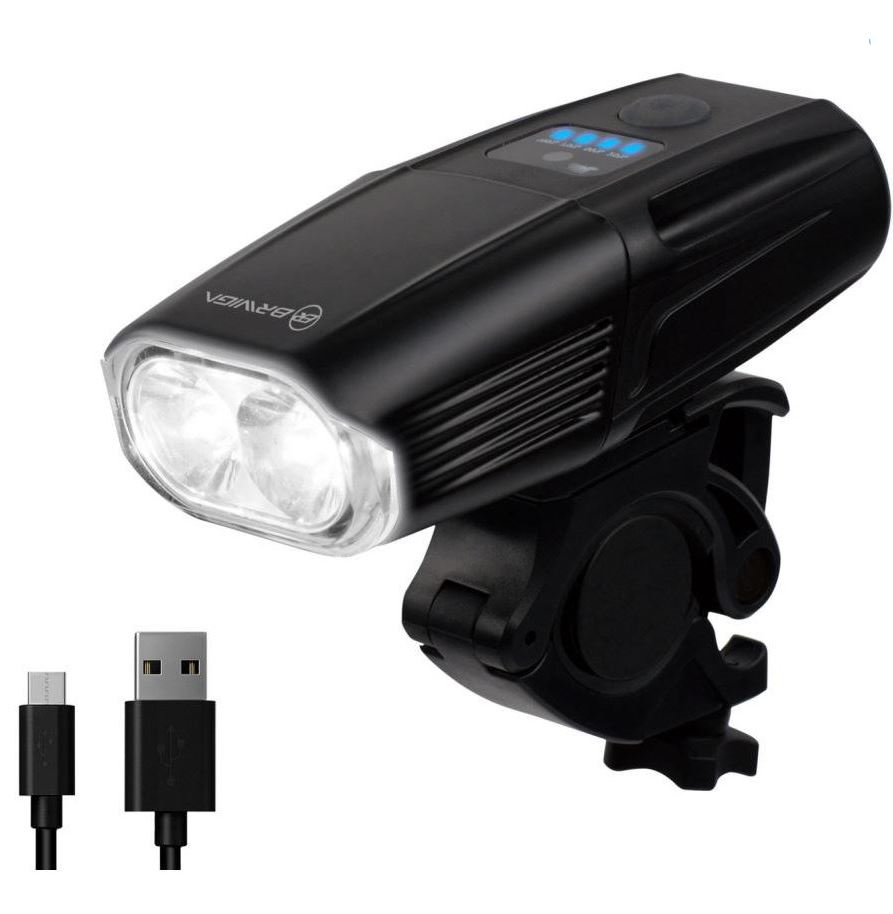 Велофонарь Briviga EBL-3606-2T6 USB 600 люмен | veloRu - официальный дилер в России