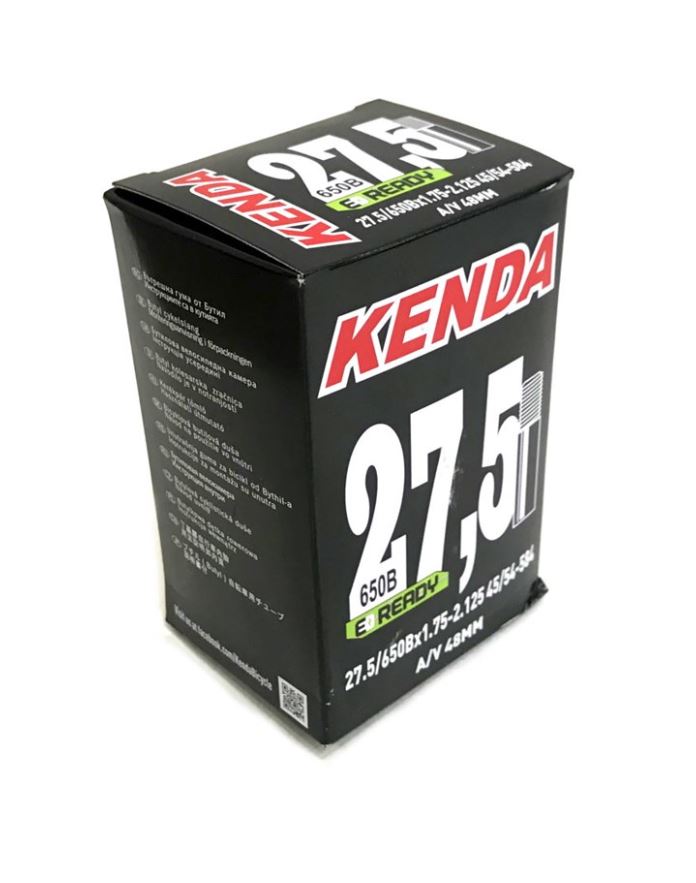 Велокамера Kenda 27.5"x1.75-2.125, a/v-48 мм | veloRu - официальный дилер в России