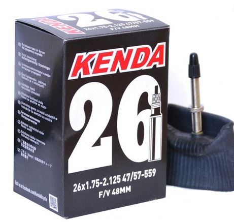 Велокамера Kenda 26x1.75-2.125 f/v-48 мм | veloRu - официальный дилер в России