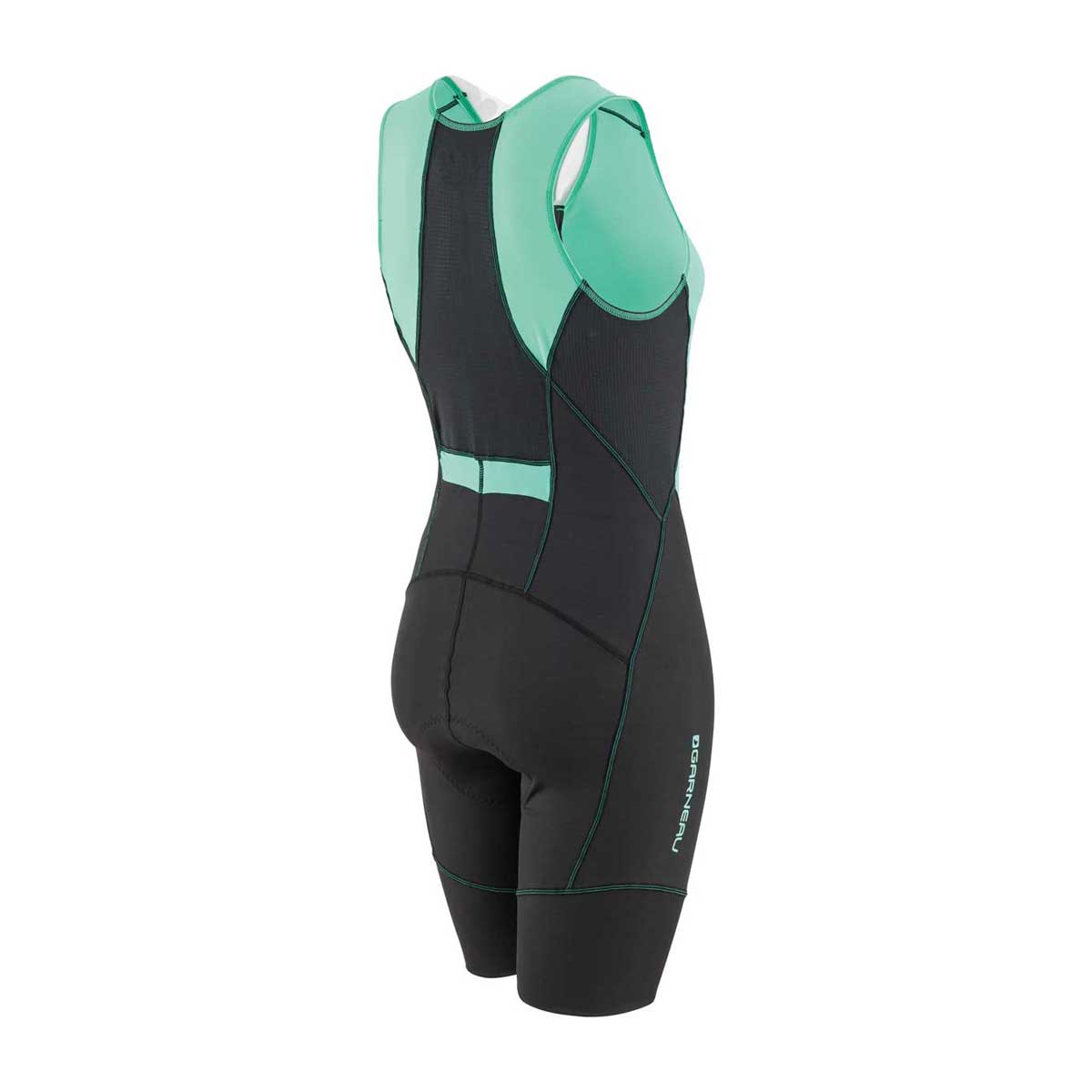 Комбинезон Garneau Women Tri Comp Suit Black / Mint | veloRu - официальный дилер в России