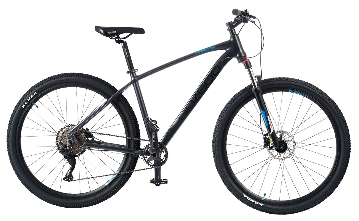 Велосипед Bozgoo Commander 29 black/blue | veloRu - официальный дилер в России