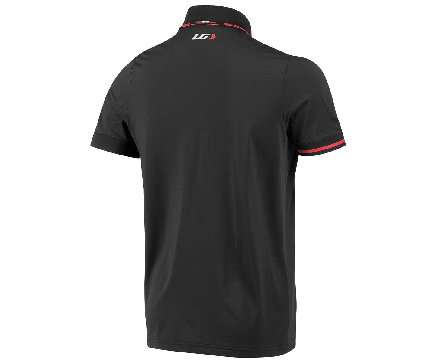 Джерси Garneau Vip Polo Black/Red  | veloRu - официальный дилер в России